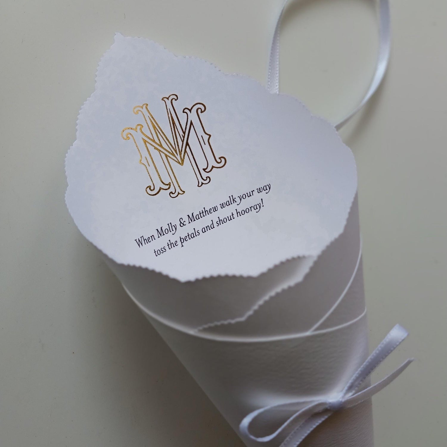 Addition of Ribbon - Custom Order - Reserved By Yin Vivo Weddings